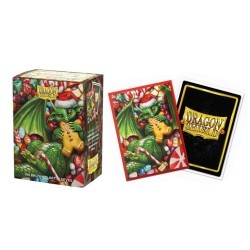 Dragon Shield - 100 Standard Brushed Art Sleeves - Christmas 2024