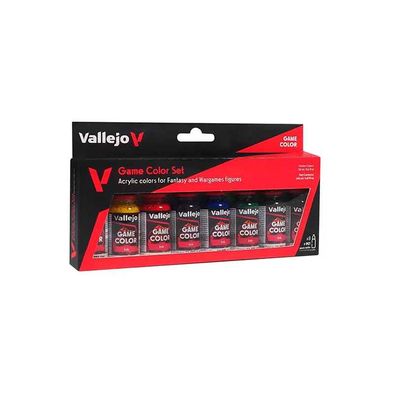 Peinture Vallejo Game Color - Game Color set : Game Ink Peinture Vallejo Game Color - Game Color set : Game Ink