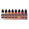 Peinture Vallejo Game Color Set - Fantasy color : Fire Dragons