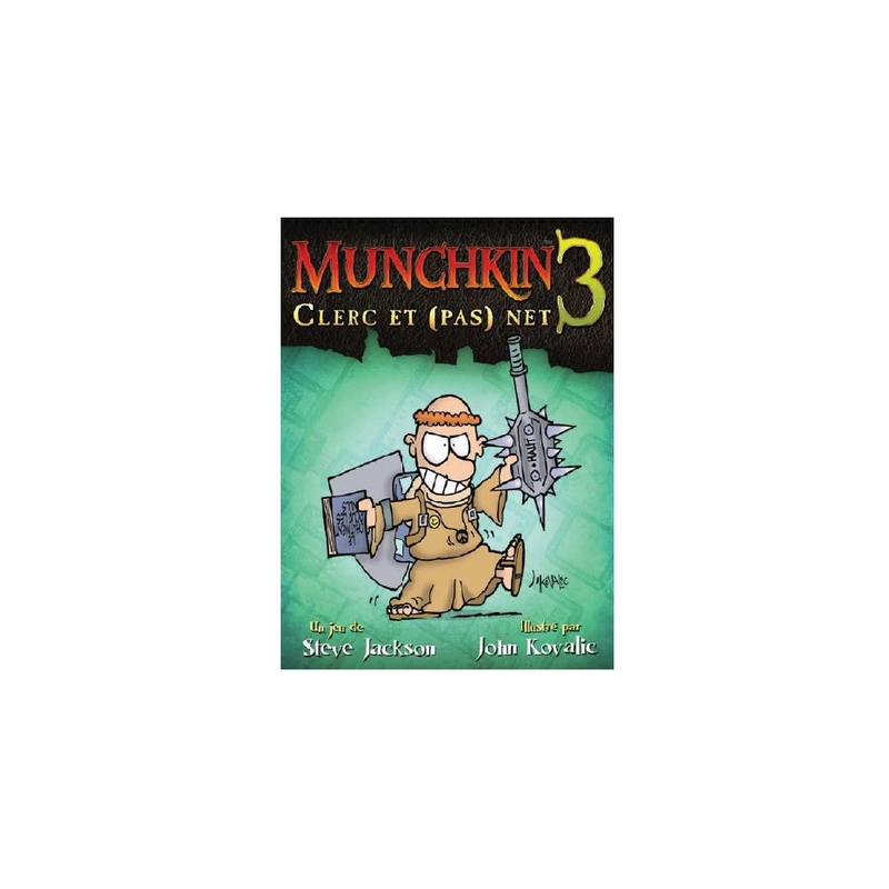 Jeux de société - Munchkin 3 : Clerc et (pas) Net Jeux de société - Munchkin 3 : Clerc et (pas) Net