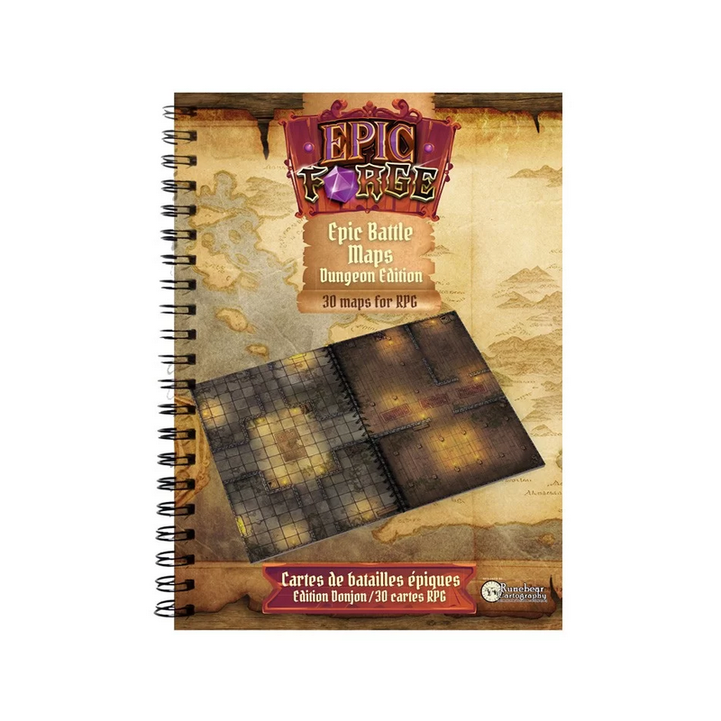 Accessoire JDR - Jeu de plateau - Livre plateau de jeu : Donjons Accessoire JDR - Jeu de plateau - Livre plateau de jeu : Donjons