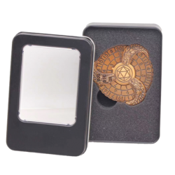 Accessoires - Dés Métal Spinner- Gold avec boite Metal