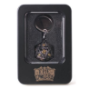 Accessoires - Porte clé - D20 - Avec lot de 7 mini dés métal 5mm dans boite métal