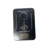 Accessoires - Porte clé - D6 - Avec lot de 7 mini dés métal 5mm dans boite métal