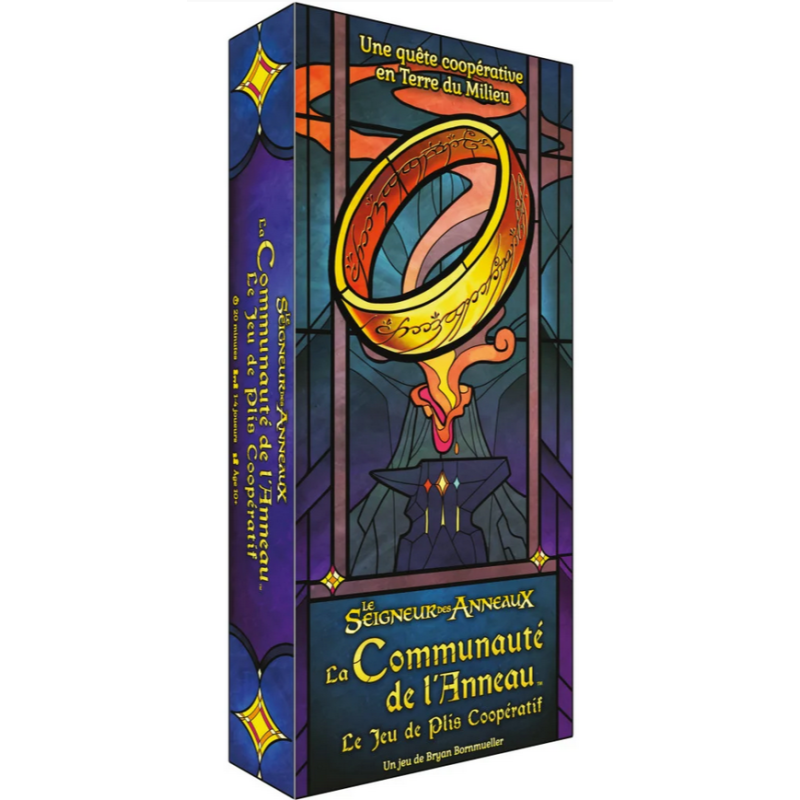 Jeux de société - La Communauté de l'Anneau - Le Jeu de Plis Coopératif Jeux de société - La Communauté de l'Anneau - Le Jeu de Plis Coopératif