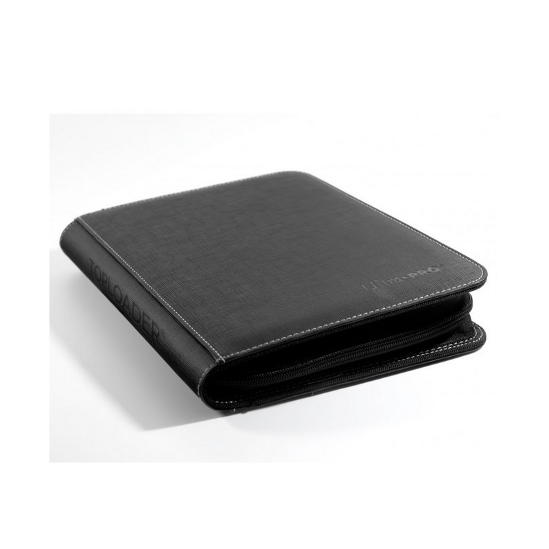 Portfolio zippé PRO-Binder 80 cartes / 4 cases par face pour Toploaders - Ultra Pro Portfolio zippé PRO-Binder 80 cartes / 4 cases par face pour Toploaders - Ultra Pro