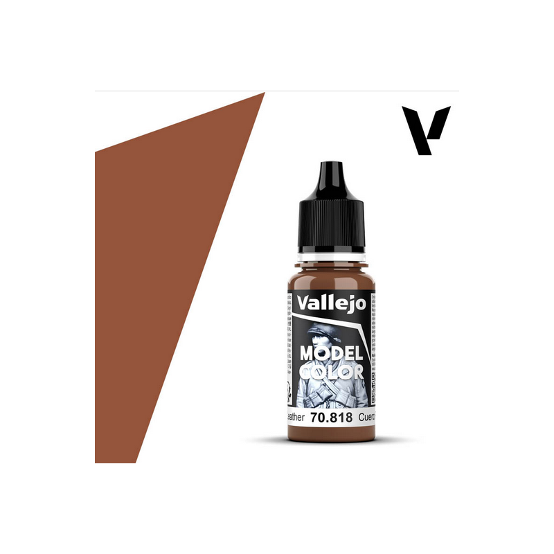 Peinture Vallejo Model Color : Cuir rouge - Red Leather Peinture Vallejo Model Color : Cuir rouge - Red Leather