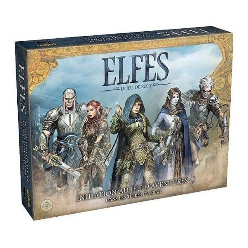 Jeux de rôle - Elfes - Kit d'initiation au Jeu d'Aventures dans les Terres d'Arran Jeux de rôle - Elfes - Kit d'initiation au Jeu d'Aventures dans les Terres d'Arran