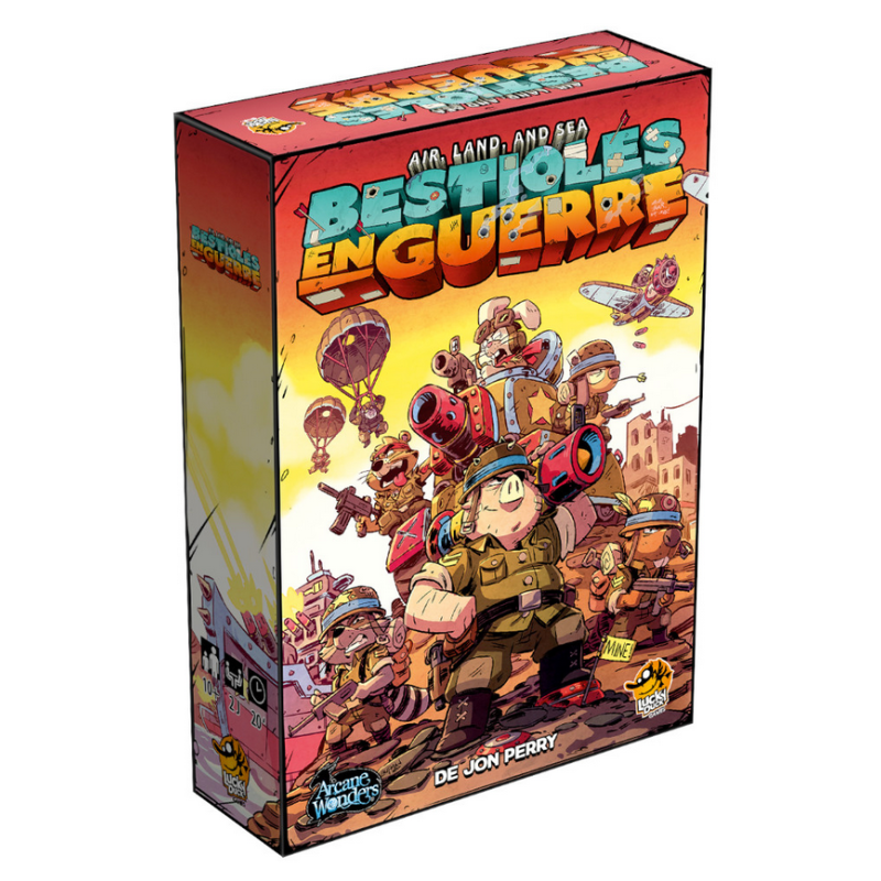 Jeux de société - Occasion - Air, Land & Sea: Bestioles en Guerre
