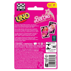 Jeux de société - Uno - Barbie The Movie