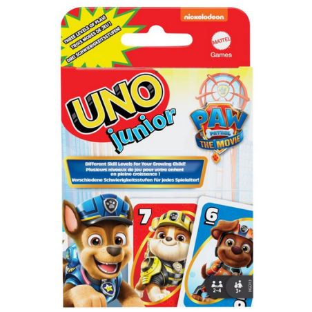 Jeux de société - Uno Junior - Pat Patrouille (The Movie)