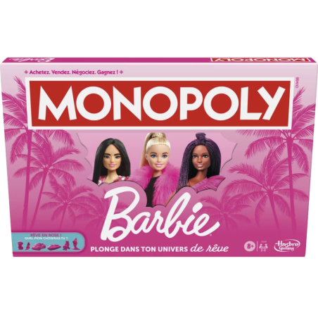 Jeux de société - Monopoly - Barbie