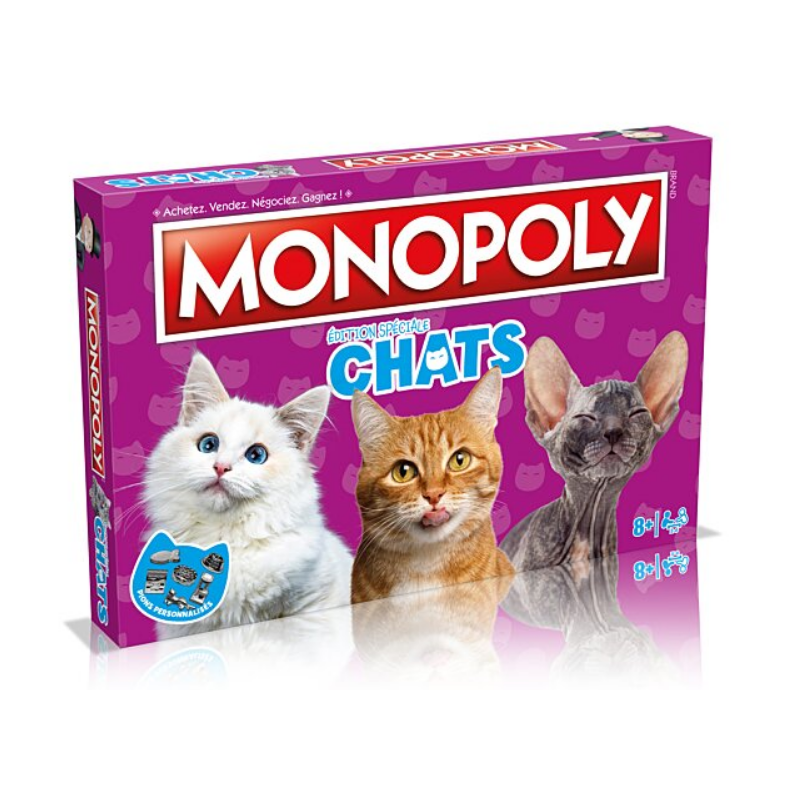 Jeux de société - Monopoly Chats Jeux de société - Monopoly Chats