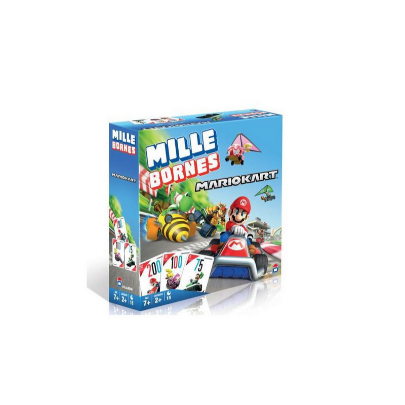 Jeu de société - Milles Bornes Mariokart Jeu de société - Milles Bornes Mariokart