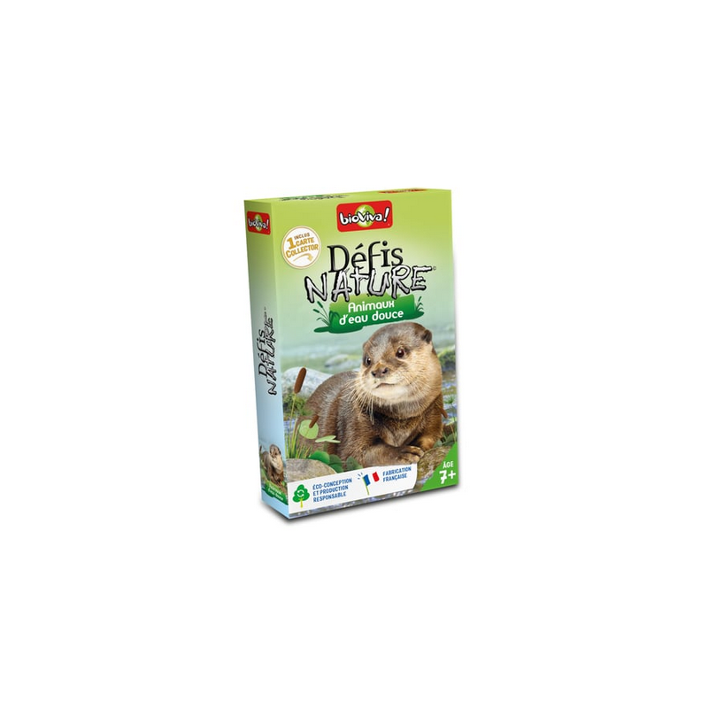 Jeux de société - Défis Nature - Animaux d'eau douce Jeux de société - Défis Nature - Animaux d'eau douce
