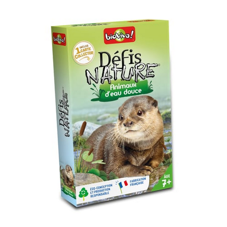 Jeux de société - Défis Nature - Animaux d'eau douce