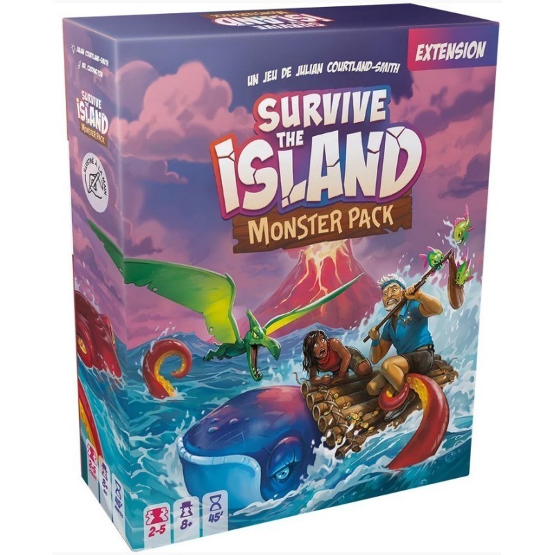 Jeu de société - Survive The Island - Monster Pack Jeu de société - Survive The Island - Monster Pack