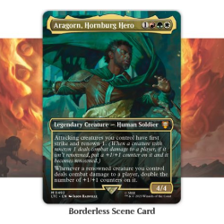 MTG - Scene Box Magic Anglais Magic The Lord of the Rings : Aragorn at Helm's Deep