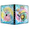 Portfolio Pokémon A4 EV09 80 Cartes - Ampibidou de Mashynn / Mélofée de Lilie