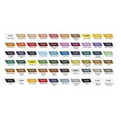Peinture Vallejo - Mallette 60 teintes - GAME AIR