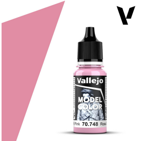 Peinture Vallejo Model Color : Light Pink - Rosa Claro