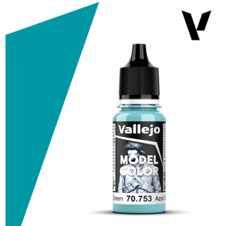 Peinture Vallejo Model Color : Light Blue Green - Azul Verde Claro