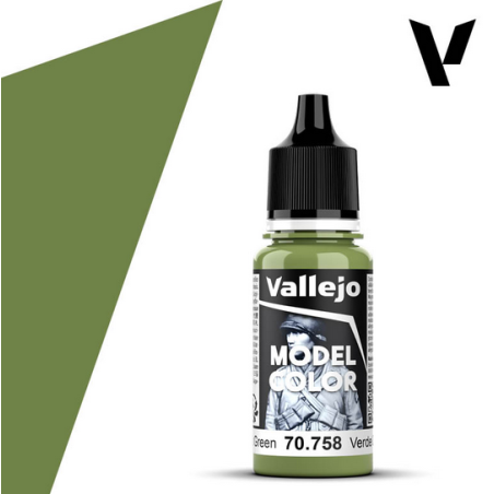 Peinture Vallejo Model Color : Bright Green - Verde Claro