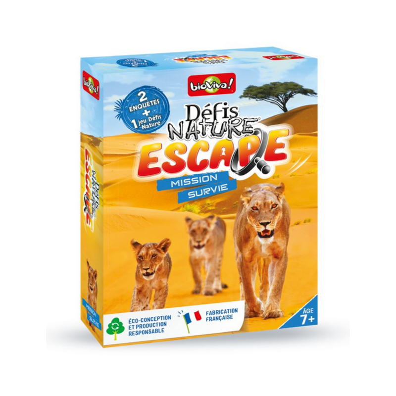 Jeux de société - Défis Nature Escape - Mission Survie