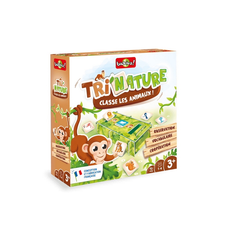 Jeux de société - Défis Nature - Tri'Nature - Classe les Animaux Jeux de société - Défis Nature - Tri'Nature - Classe les Animaux