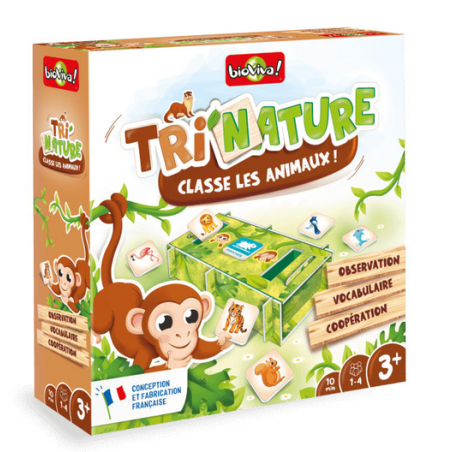 Jeux de société - Défis Nature - Tri'Nature - Classe les Animaux