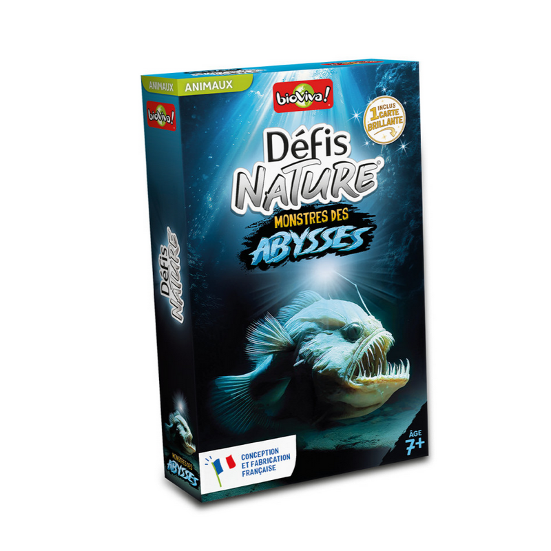 Jeux de société - Défis Nature - Monstres des Abysses Jeux de société - Défis Nature - Monstres des Abysses