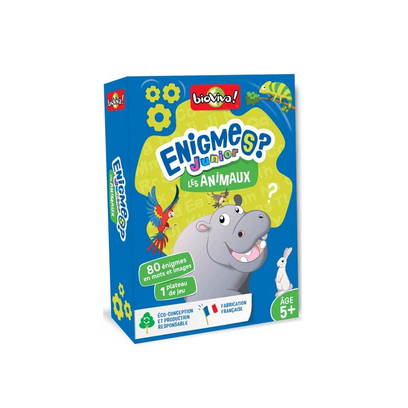 Jeux de société - Défis Nature - Enigmes Junior - Les Animaux Jeux de société - Défis Nature - Enigmes Junior - Les Animaux