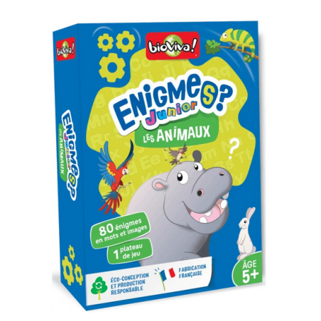 Jeux de société - Défis Nature - Enigmes Junior - Les Animaux
