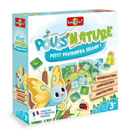 Jeux de société - Défis Nature - Pouss'Nature - Petit deviendra Grand !