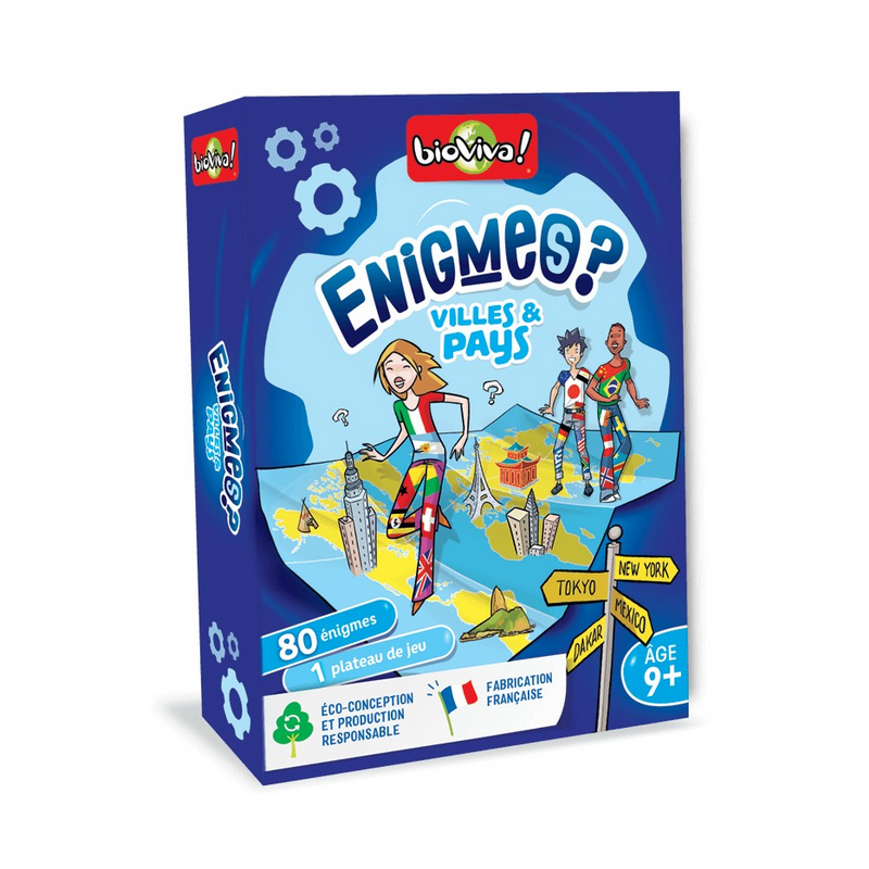 Jeux de société - Défis Nature - Enigmes - Villes Et Pays Jeux de société - Défis Nature - Enigmes - Villes Et Pays