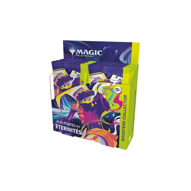 PROCHAINEMENT : MTG - Booster Collector FR Magic : Aux portes des Éternités - Boîte Complète PROCHAINEMENT : MTG - Booster Collector FR Magic : Aux portes des Éternités - Boîte Complète