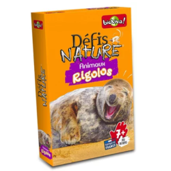 Jeux de société - Défis Nature -  ANIMAUX RIGOLOS