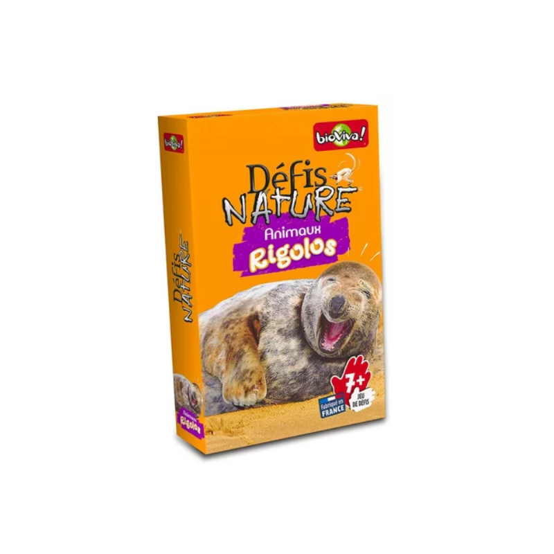 Jeux de société - Défis Nature - ANIMAUX RIGOLOS Jeux de société - Défis Nature - ANIMAUX RIGOLOS