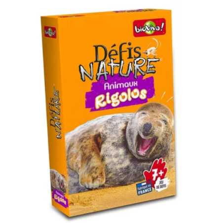 Jeux de société - Défis Nature -  ANIMAUX RIGOLOS