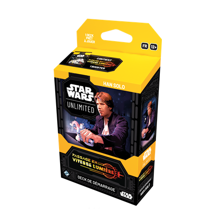 Deck de Démarrage - Star Wars - Unlimited : Passage Vitesse Lumière - Han Solo
