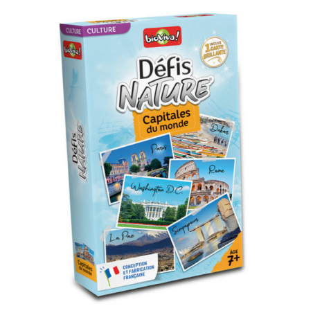Jeux de société - Défis Nature -  Capitales du Monde