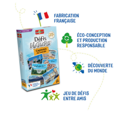 Jeux de société - Défis Nature -  Capitales du Monde