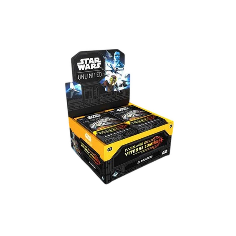 Booster Star Wars : Passage en Vitesse Lumière - Boite Complète Booster Star Wars : Passage en Vitesse Lumière - Boite Complète