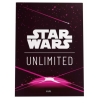 Protège-cartes Gamegenic Illustré Star Wars Unlimited - Passage en Vitesse Lumière :  Card Back Magenta