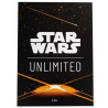 Protège-cartes Gamegenic Illustré Star Wars Unlimited - Passage en Vitesse Lumière :  Card Back Orange
