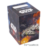 Deck Box Boite de Rangement Gamegenic Illustrée Star Wars Unlimited : Soft Crate : Han Solo/Millenium Falcon