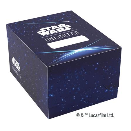 Deck Box Boite de Rangement Gamegenic Illustrée Star Wars Unlimited : TS Soft Crate : Logo
