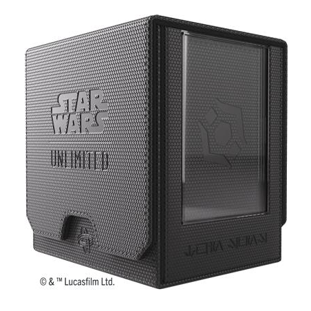 Deck Box Boite de Rangement Gamegenic Star Wars Unlimited : Twin Suns Deck Pod - Noir