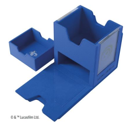 Deck Box Boite de Rangement Gamegenic Star Wars Unlimited : Twin Suns Deck Pod - Bleu