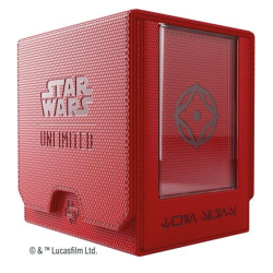 Deck Box Boite de Rangement Gamegenic Star Wars Unlimited : Twin Suns Deck Pod - Rouge